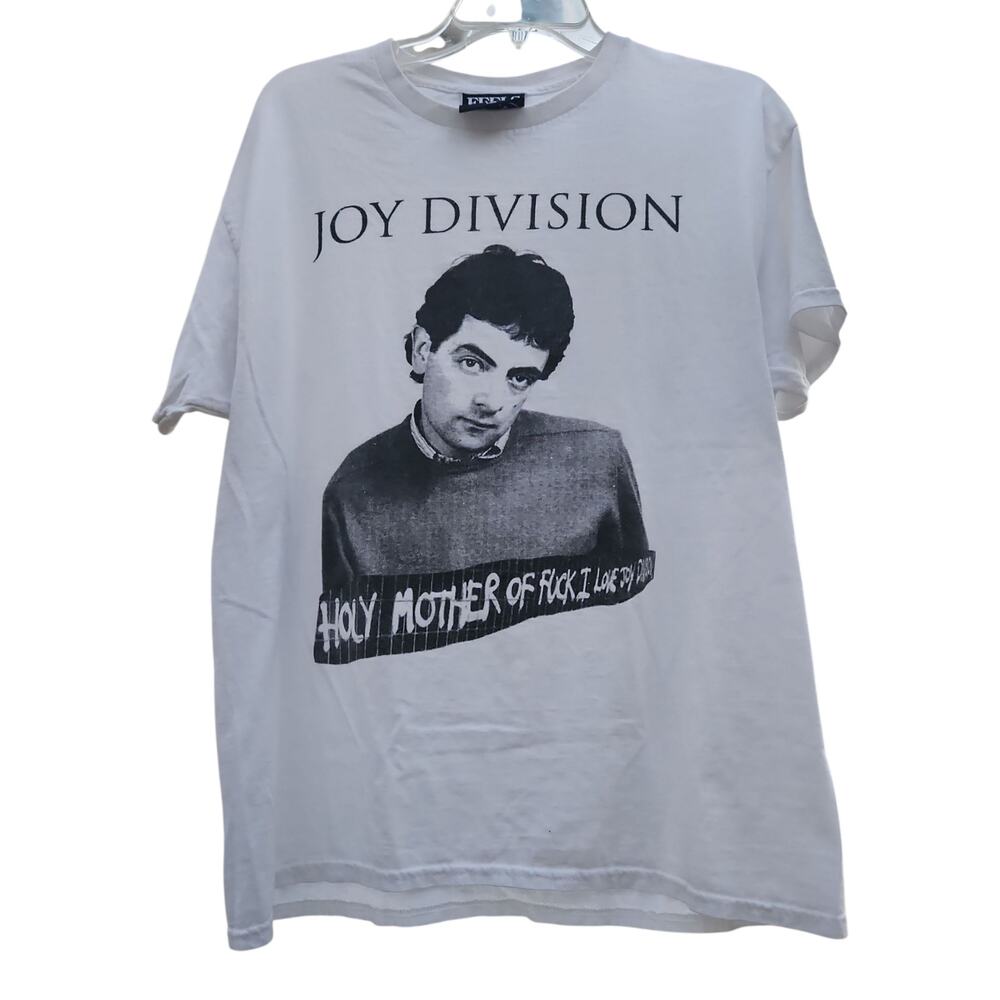 Mr Bean Holy Mother I Love Joy Division Women  T-Shirt